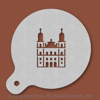 Cappuccino-Schablone Salzburger Dom