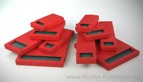 Sortiment Schiebeverpackungen 950 rot