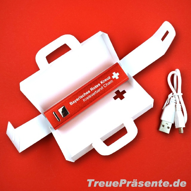 Powerbank in Geschenkverpackung