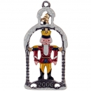 Zinnfigur Weihnachtsmotiv 2006 Nussknacker