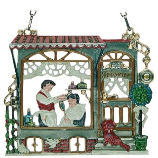 Zinnbild Friseur
