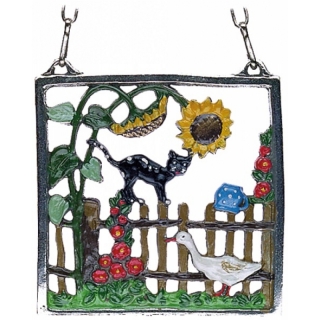 Zinnbild Bauerngarten