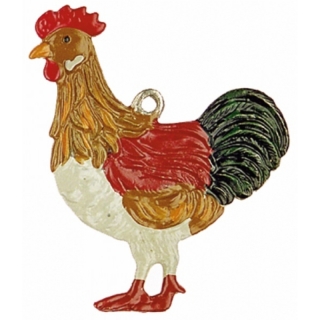 Zinnfigur Huhn stehend