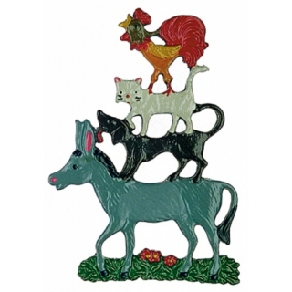 Zinnfigur Bremer Stadtmusikanten
