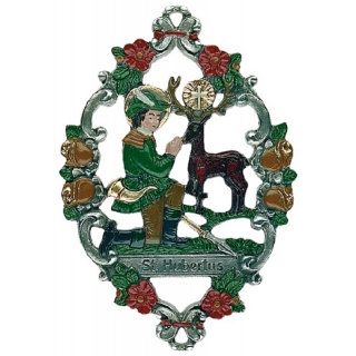 Zinnfigur St. Hubertus