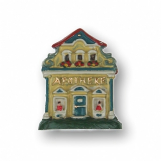 Zinnfigur Haus Apotheke zum Stellen