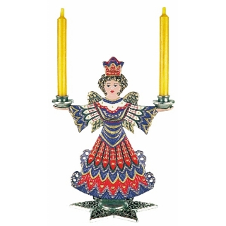 Leuchterengel rot