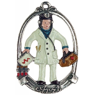 Zinnfigur Arzt