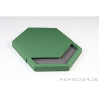 Schmuckverpackung Sechseck, Ø innen 180 mm