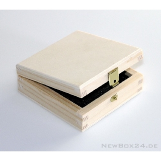Holz-Geschenkbox 01 - 80 x 80 x 30 mm