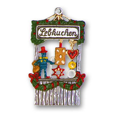 Pewter Ornament Gingerbread Stand „Lebkuchen“