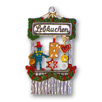 Pewter Ornament Gingerbread Stand „Lebkuchen“