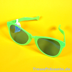 Riesen-Spaß-Brille 25 cm, farblich sortiert