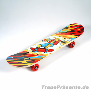 Skateboard ca. 60 x 15 cm, Designs sortiert