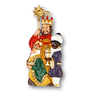 Pewter Ornament The Three Kings