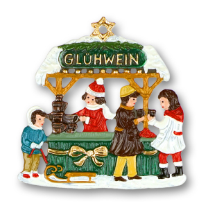 Pewter Ornament Glühwein Stand