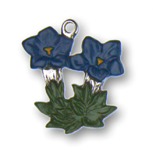 Pewter Ornament Gentian