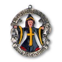Pewter Ornament Münchner Kindl „Gruß“
