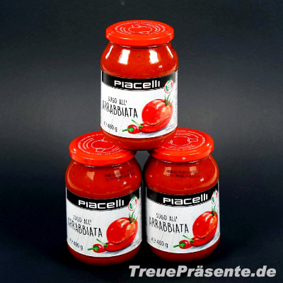 Pasta-Sauce Tomate Arrabiata mit Chili, 350 g
