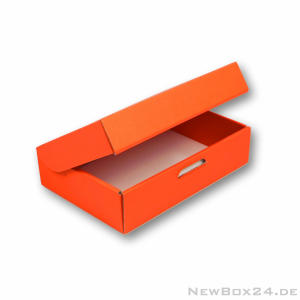 Wellkarton Farbe 07 orange - glatt