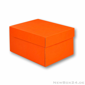 Wellkarton Farbe 07 orange - glatt