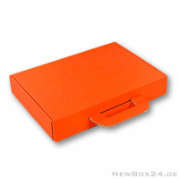 Wellkarton Farbe 07 orange - glatt