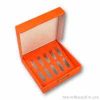 Wellkarton Farbe 07 orange - glatt