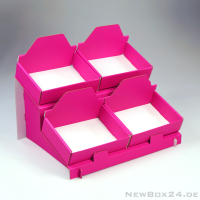 Wellkarton Farbe 15 pink - glatt