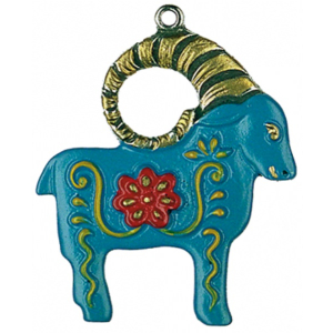Pewter Ornament Zodiac Aries