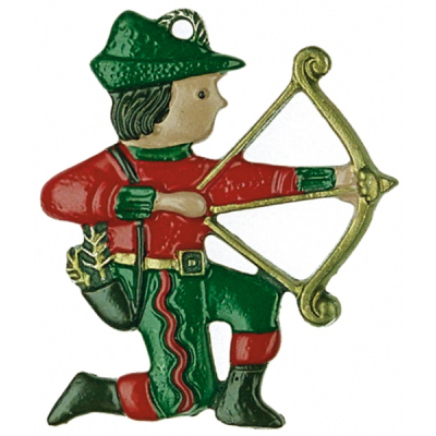 Pewter Ornament Zodiac Sagittarius