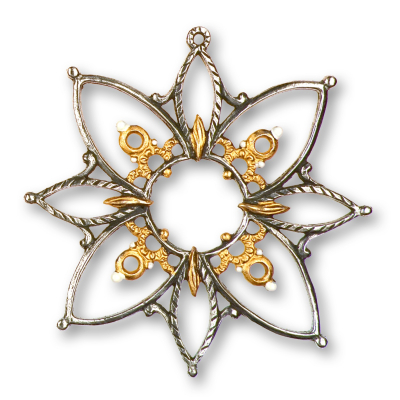 Christbaumschmuck Stern groß Nr. 5