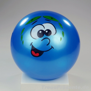 Ball Lachgesicht ca. 23 cm, farblich sortiert