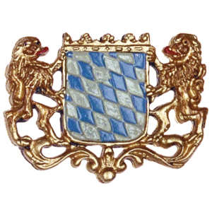 Magnet with 2 Bavarian Lions