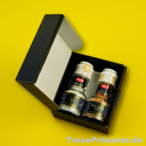 Geschenkset Salze, Gewürzmühlen in Geschenk-Box