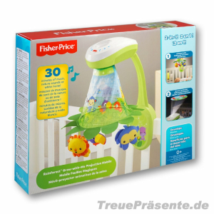 Fisher Price 2in1 Mobile-Projektor mit Regenwald-Motiven