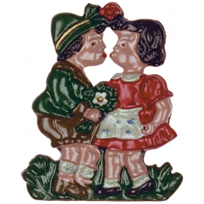 Magnet with Young Couple