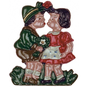 Magnet with Young Couple