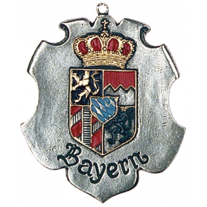 Magnet mit Zinnfigur Wappen klein