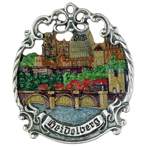 Magnet with Town Picture Heidelberg