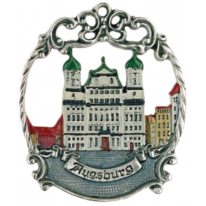 Magnet with Town Picture Augsburg