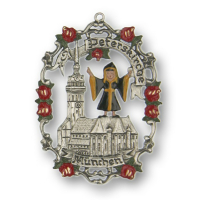 Magnet with Town Picture  Munich St. Peter`s Church „München Peterskirche“