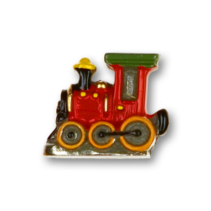 Pewter Ornament Standing Locomotive