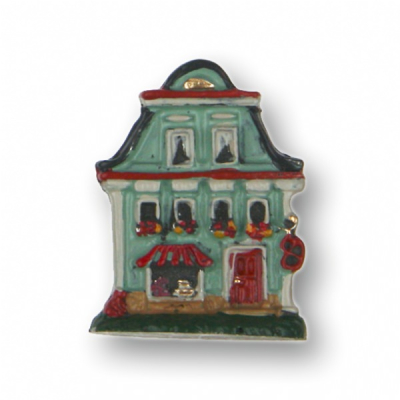 Pewter Ornament Standing House Bakery