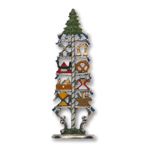 Pewter Ornament Guild Tree standing