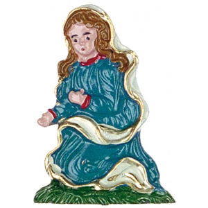 Zinnfigur Maria klein zum Stellen