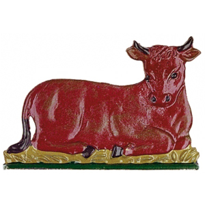 Pewter Ornament Standing Ox