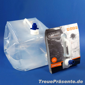 Camping-Kanister XXL, ca. 15 Liter, faltbar
