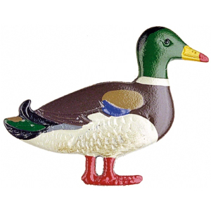 Pewter Brooch Mallard large right