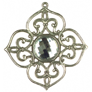 Pewter Ornament Christmas Tree Decoration Ornament-Star...