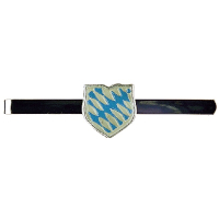 Pewter Tie Clip Bavaria